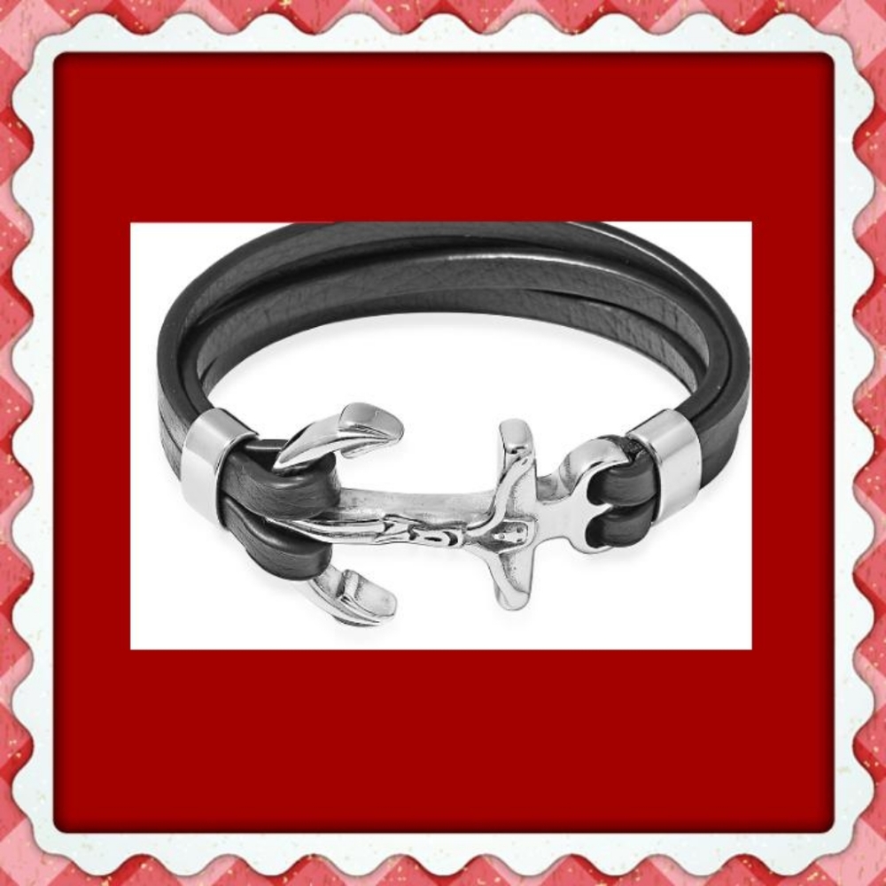 Stainless Steel Cross Bracelet